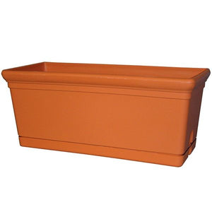 Window Box with Saucer Attached Small (250mm)